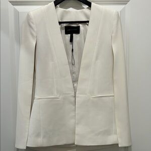 BCBGMaxAzria Cream Blazer “cape”